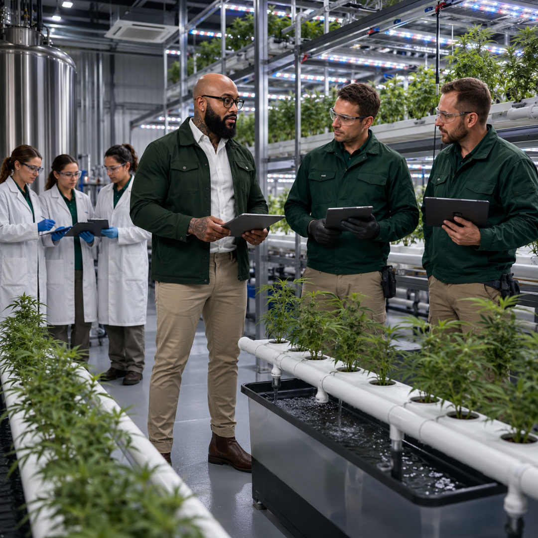 Controlled Growing Without Traditional Soil